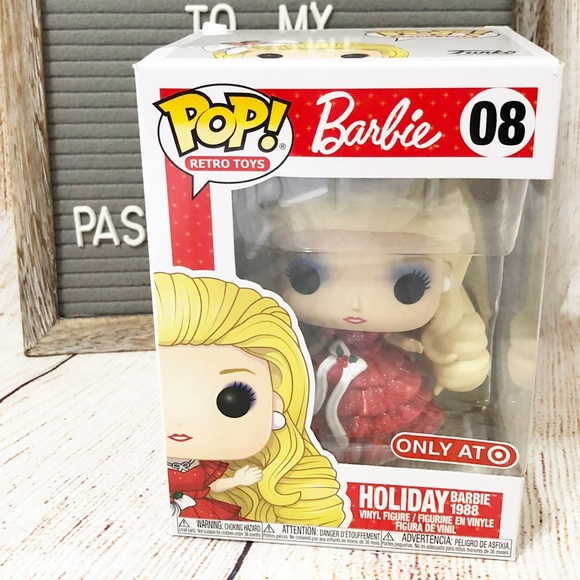 Funko POP! Holiday Barbie 1988 New In Box - Picture 1 of 8